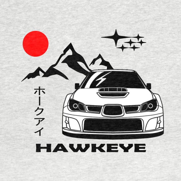 Impreza hawkeye WRX STI, JDM by T-JD